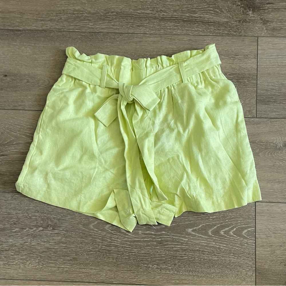 Paper bag shorts